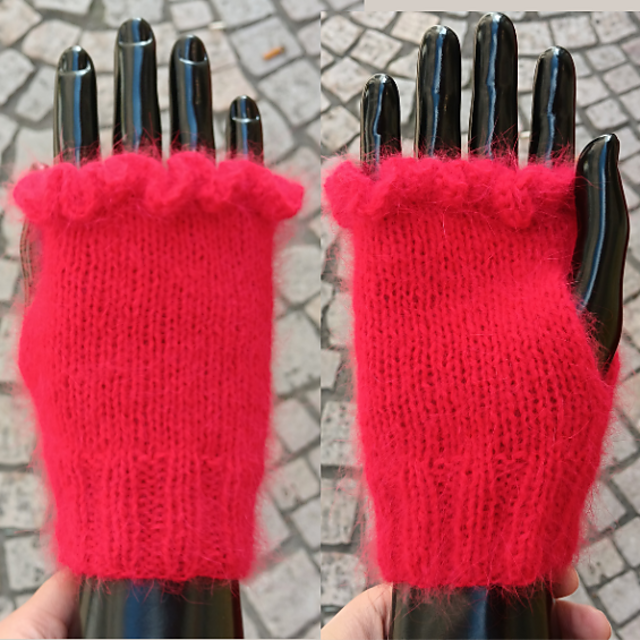 Mitaines froufrous