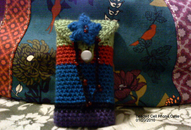 Beaded Cell Phone Case