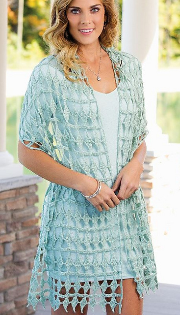Spring Leaves Shawl