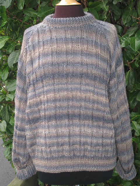Y781 Noro Block Stitch Sweater