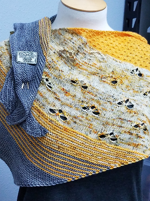 Save The Bees Shawl