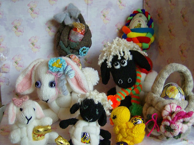 Elmer Parsnip's Easter Baskets, Bunny, Lamb & Chick