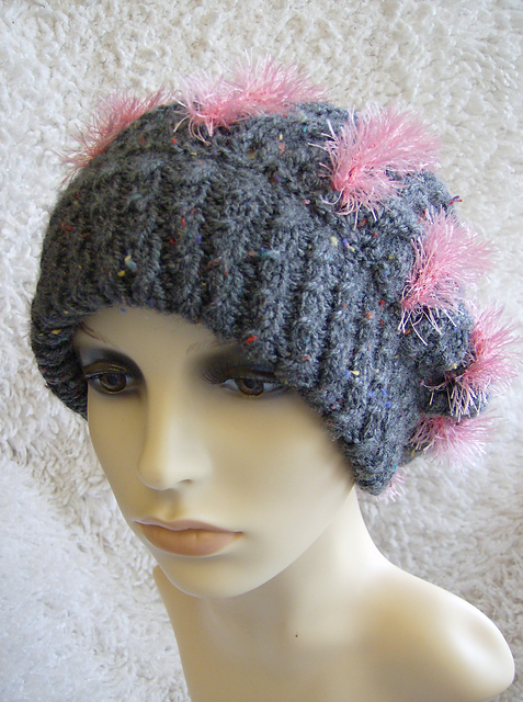 Neon Tracks Slouchy Hat