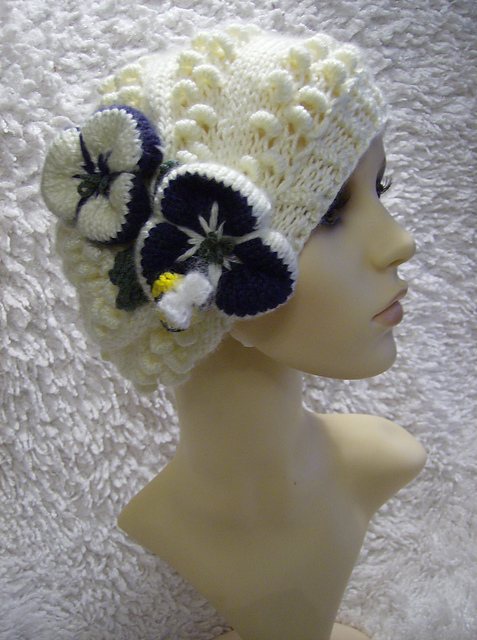 Marshmallows - Elegant Ladies Flapper Hat