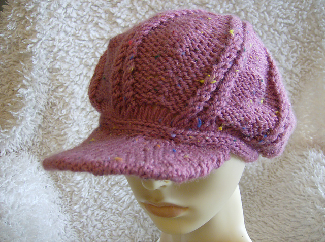 Rose Tweed Newsboy