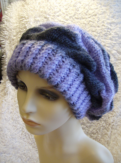 Ebony Slouchy Hat