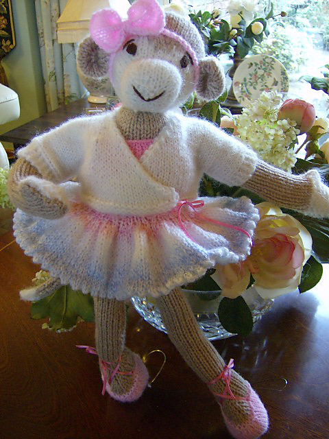 Mischa Ballerina Monkey & Friend Munc
