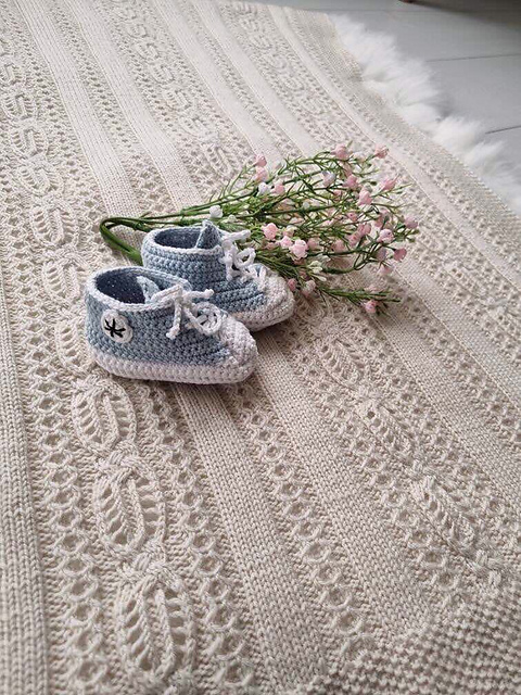 Bella vogn og babyteppe