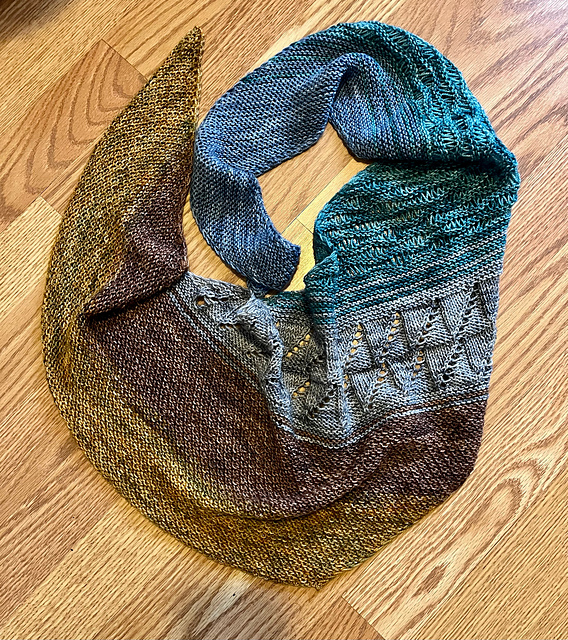 Casco Bay Shawl
