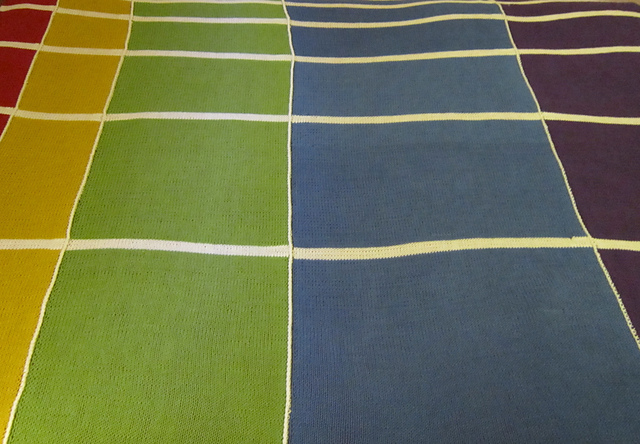 Rainbow Fibonacci Blanket