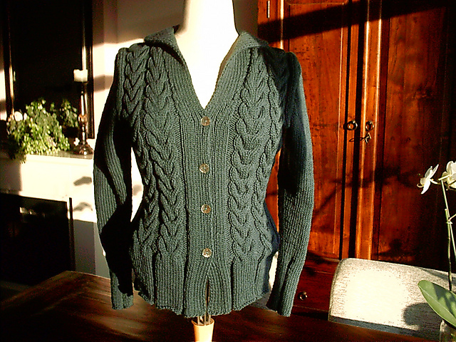 # 04 Jacke mit Zöpfen