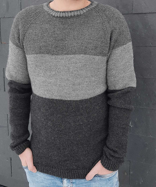Triple Grey Sweater