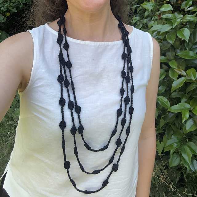Multi Strand Cluster Necklace