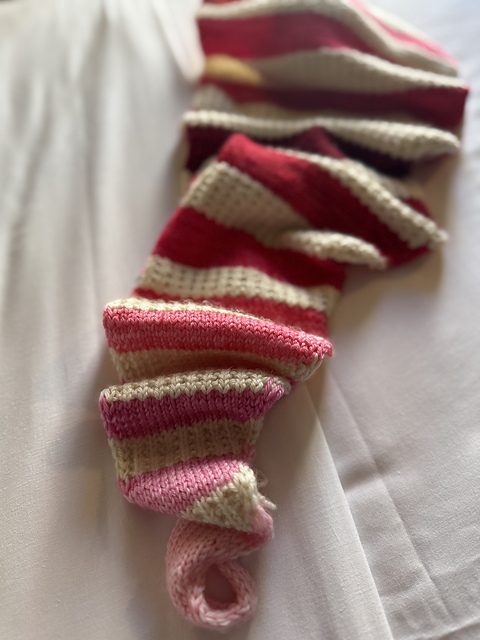 Inverted Stripes Shawl