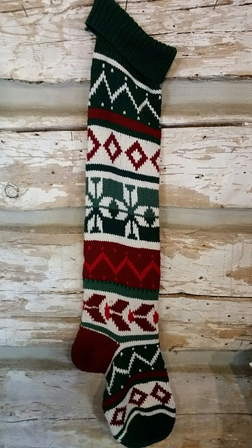 To Knit a Christmas Stocking
