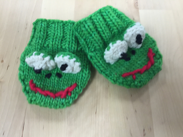 Frog Mittens