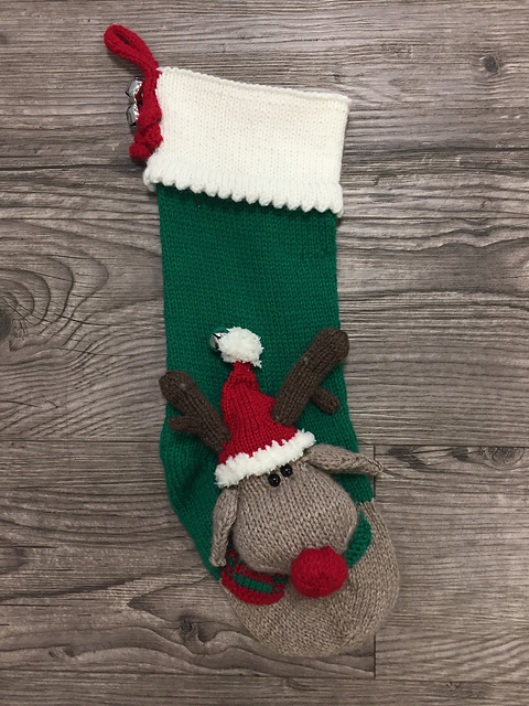 Rudolph Christmas Stocking