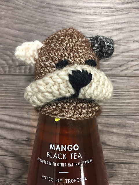 English Bulldog Bottle Topper