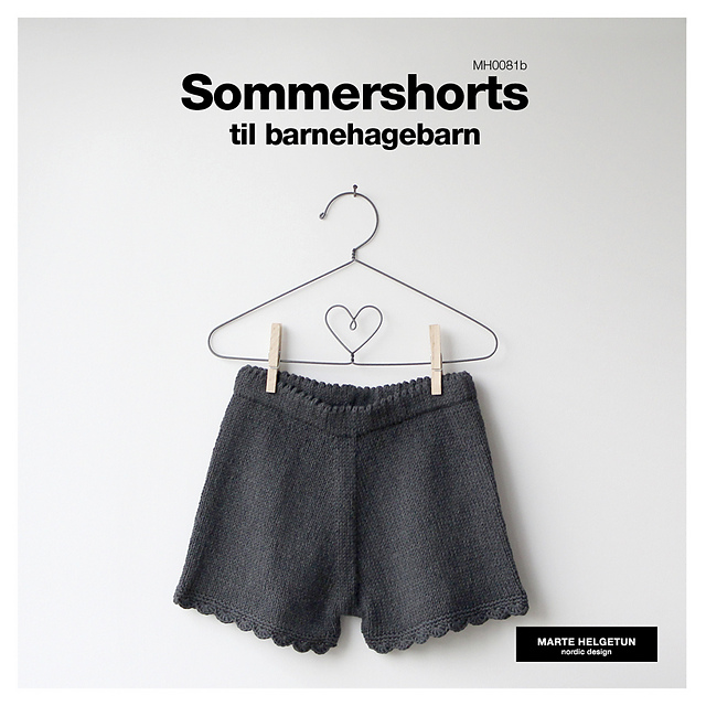 Sommershorts til Barnehagebarn