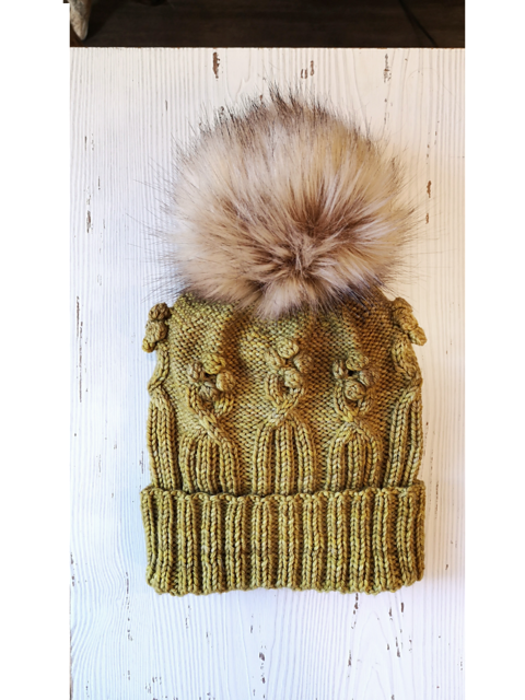 Winter Blossoms Hat