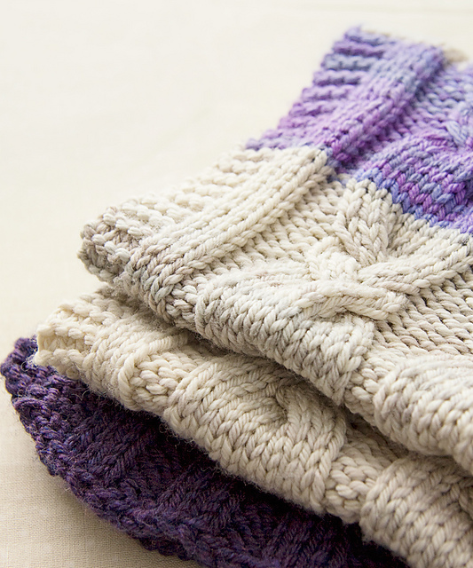 Cabled Blanket
