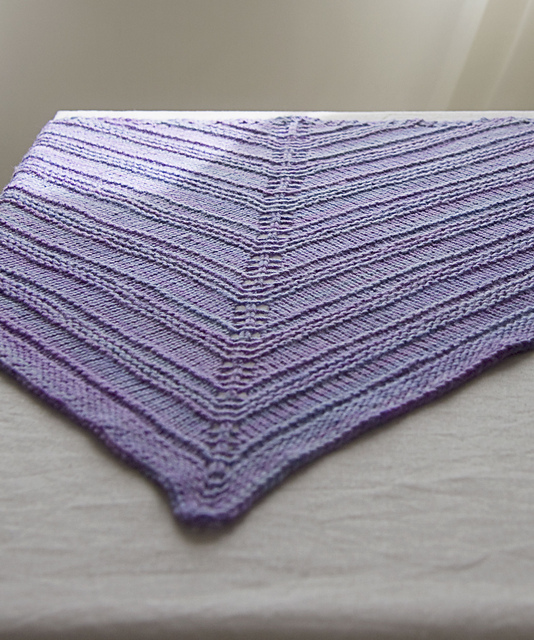 Garter Stitch Shawl