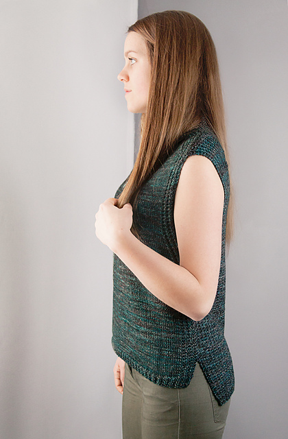 Funnel Neck Vest