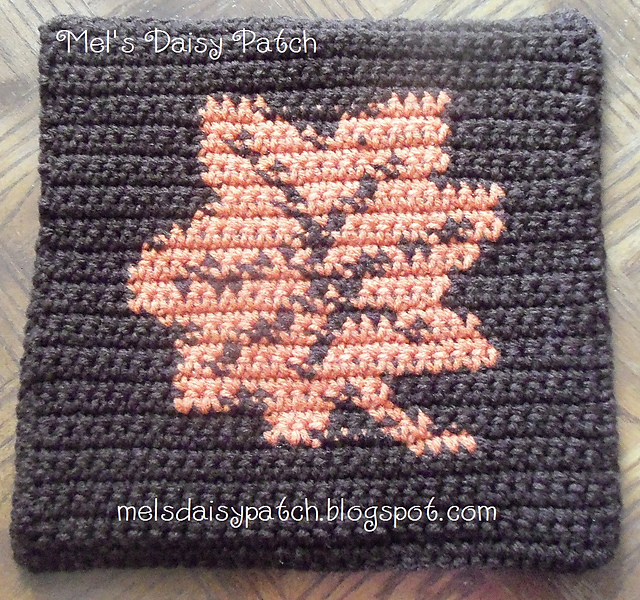 Maple Leaf Hot Pad / Pot Holder / Mug Rug