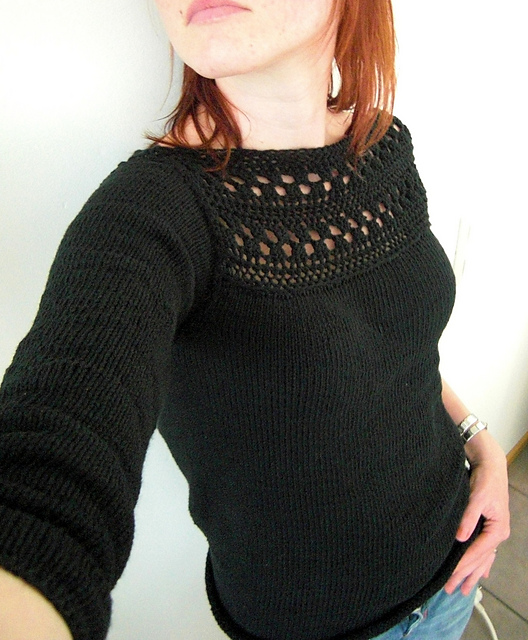 Design A - 3/4 Sleeve Sweater