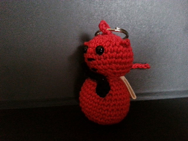 Ravelry: mibelartes' Amigurumi Devil keychain