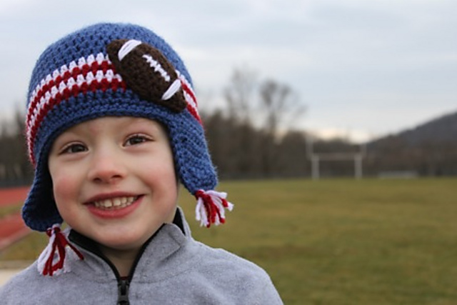 Football Applique Hat