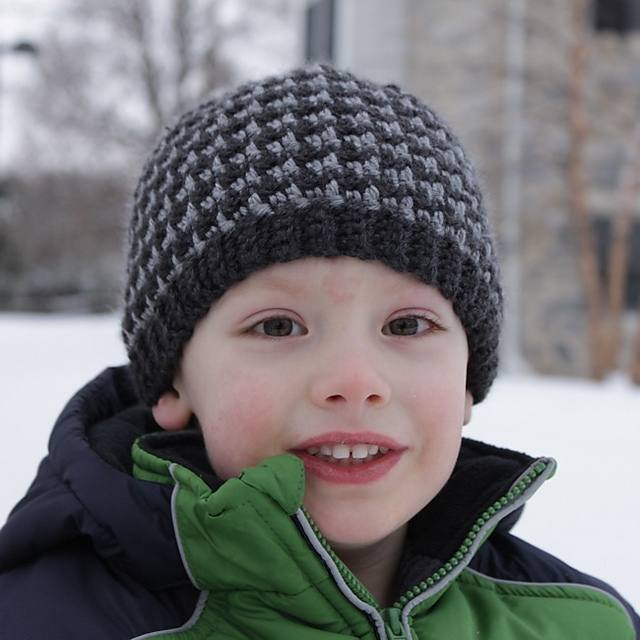 Houndstooth Hat