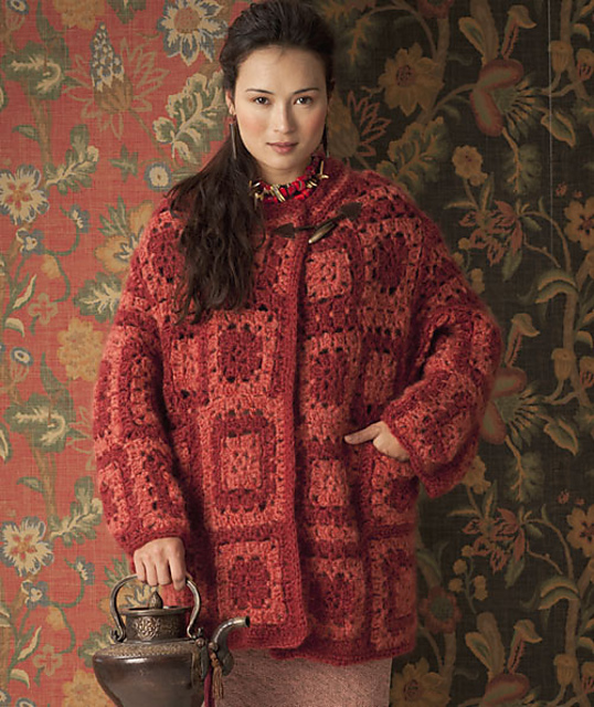 #28 Granny Square Coat