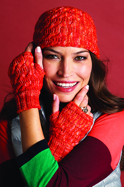 #11 Sideways Cabled Cabled Mitts