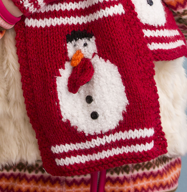 #28 Snowman Scarf