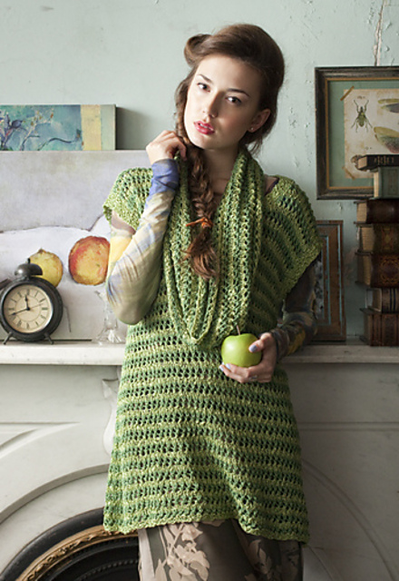 #05 Stripe Tunic and Cowl