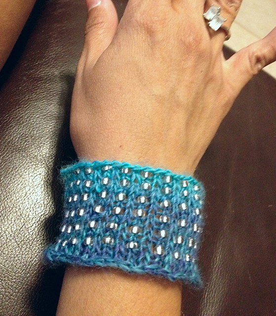 Ombre Beaded Cuff