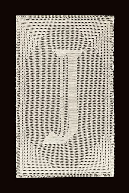 Alphabet Afghan J