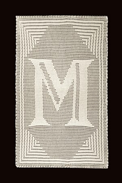 Alphabet Afghan M