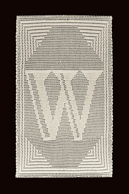 Alphabet Afghan W