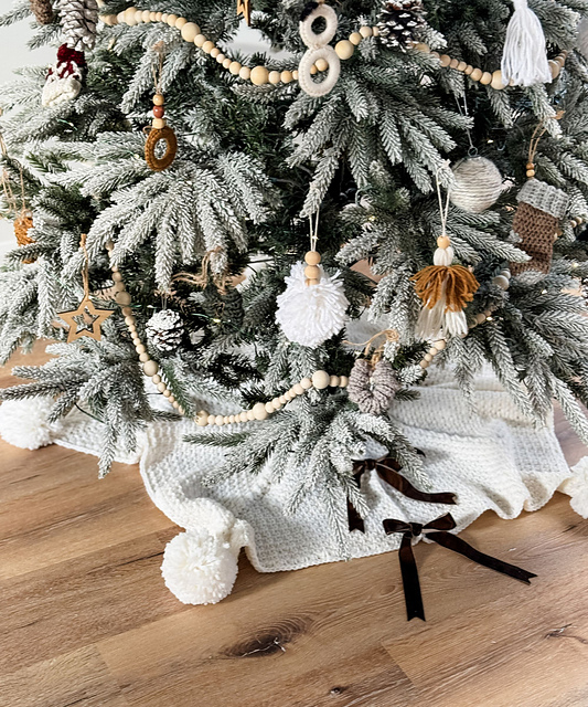 Holiday Weave Tree Skirt