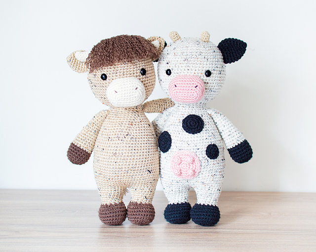 Pepper the Cow and Jack the Ox