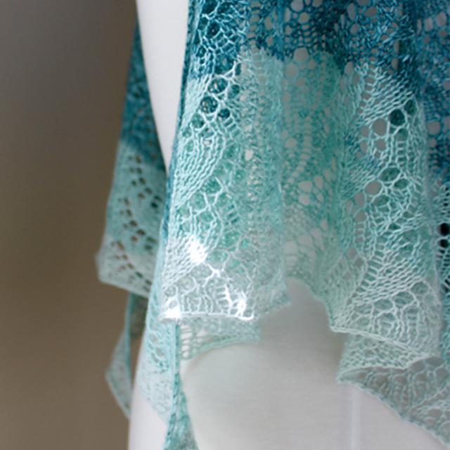 Cloudy Skies Shawl