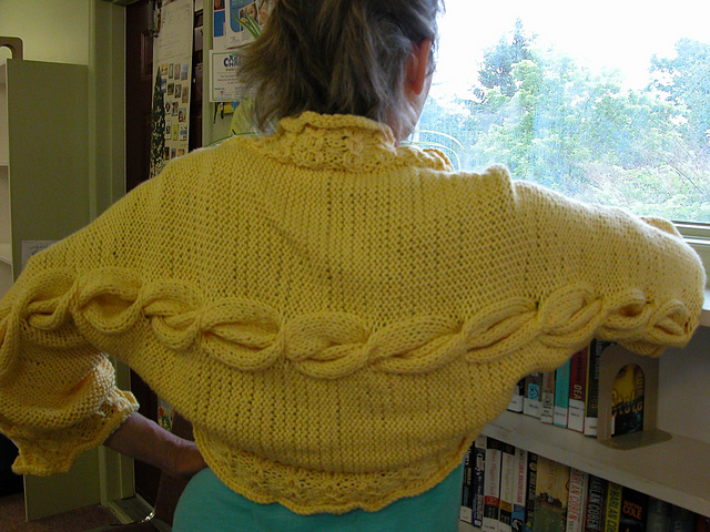 Twisted Cable Shrug