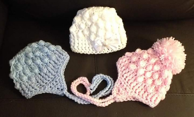 Cherry Blossom Chunky Hat