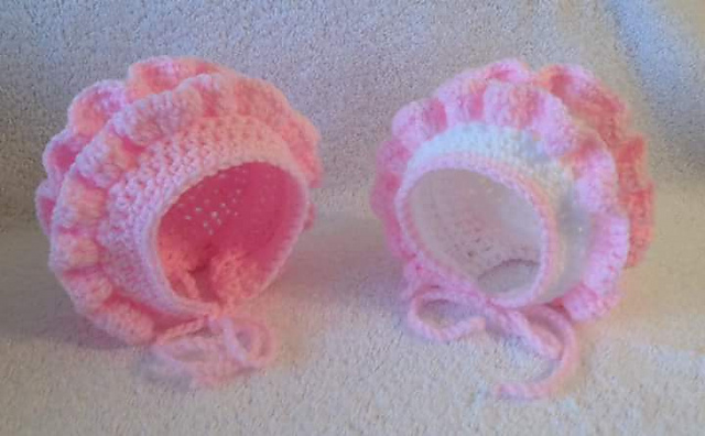 Emma Louise Preemie Bonnet