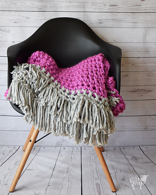Mega Crochet Throw Blanket 2017002