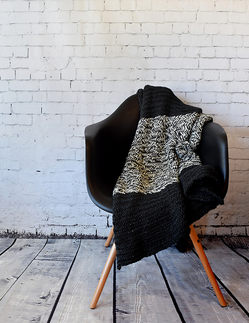 Herringbone Throw Blanket