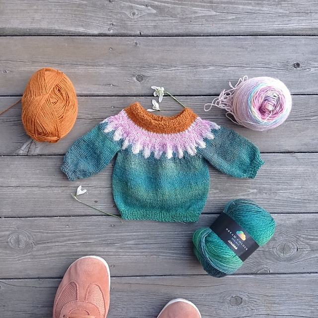 Dream Flower Sweater