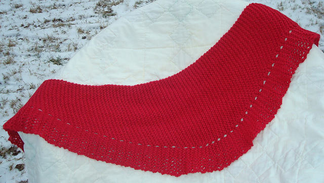 Bulky Dragon Waves Shawlette